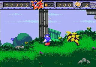 Izzy's Quest for the Olympic Rings gameplay screenshot on Genesis