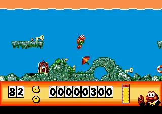 James Pond: Underwater Agent gameplay screenshot on Genesis