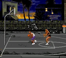 Jammit gameplay screenshot on Genesis