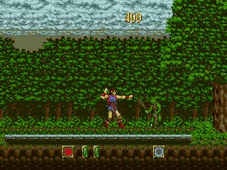 Jewel Master gameplay screenshot on Genesis
