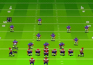 John Madden Football: Championship Edition gameplay screenshot on Genesis