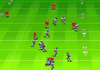 John Madden Football gameplay screenshot on Genesis