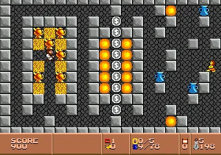 Joshua & the Battle of Jericho gameplay screenshot on Genesis