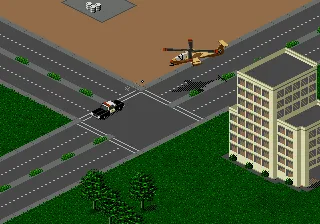 Jungle Strike gameplay screenshot on Genesis