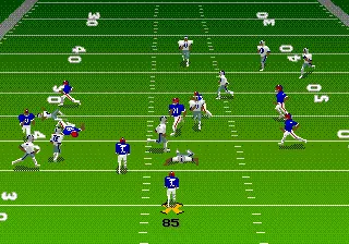 Madden NFL '95 gameplay screenshot on Genesis