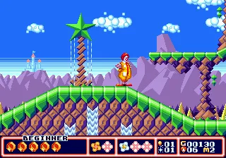 McDonald's Treasure Land Adventure gameplay screenshot on Genesis