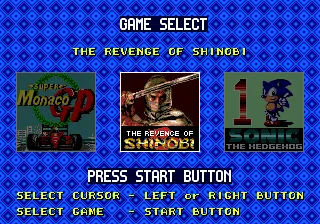 Mega 6 Vol. 3 gameplay screenshot on Genesis