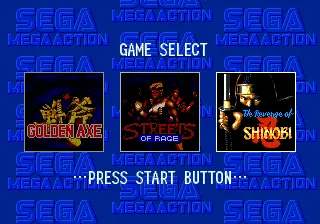Mega Games 2 gameplay screenshot on Genesis