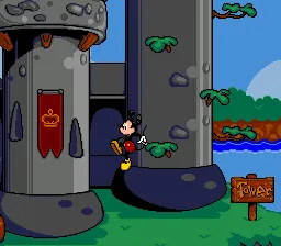Mickey's Ultimate Challenge gameplay screenshot on Genesis