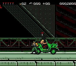 Midnight Resistance gameplay screenshot on Genesis