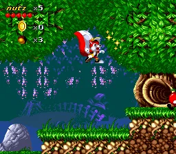 Mr. Nutz gameplay screenshot on Genesis
