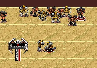 Mutant League Football gameplay screenshot on Genesis