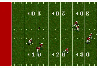 NFL Sports Talk Football '93 Starring Joe Montana gameplay screenshot on Genesis