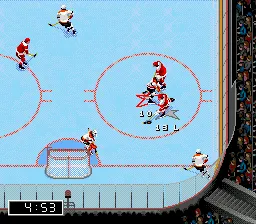 NHL 98 gameplay screenshot on Genesis