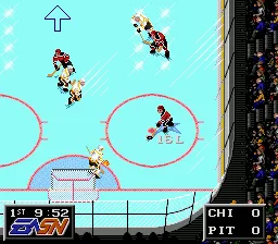 NHLPA Hockey '93 gameplay screenshot on Genesis