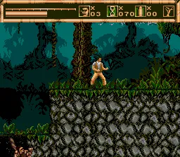 No Escape gameplay screenshot on Genesis