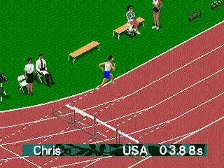 Olympic Summer Games gameplay screenshot on Genesis