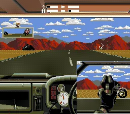 Outlander gameplay screenshot on Genesis