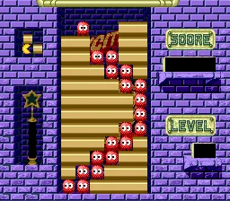 Pac-Attack gameplay screenshot on Genesis