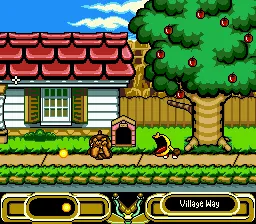 Pac-Man 2: The New Adventures gameplay screenshot on Genesis
