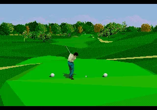 PGA Tour 96 gameplay screenshot on Genesis