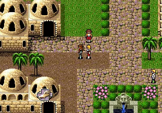 Phantasy Star IV gameplay screenshot on Genesis