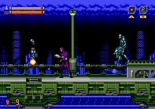 Phantom 2040 gameplay screenshot on Genesis