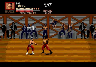 Pit-Fighter gameplay screenshot on Genesis