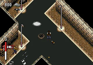 Predator 2 gameplay screenshot on Genesis