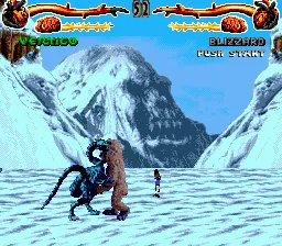 Primal Rage gameplay screenshot on Genesis