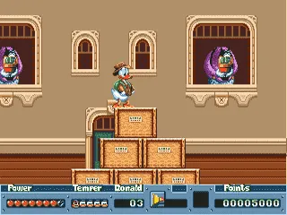 QuackShot Starring Donald Duck gameplay screenshot on Genesis