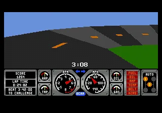 Race Drivin' gameplay screenshot on Genesis