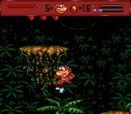 Radical Rex gameplay screenshot on Genesis