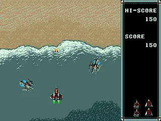 Raiden Densetsu ~ Raiden Trad gameplay screenshot on Genesis