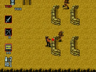 Rambo III gameplay screenshot on Genesis
