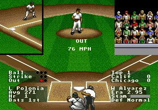 R.B.I. Baseball '94 gameplay screenshot on Genesis