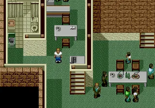 Rent-A-Hero gameplay screenshot on Genesis