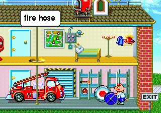 Richard Scarry's Busytown gameplay screenshot on Genesis