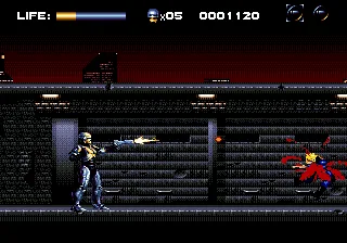 RoboCop Versus The Terminator gameplay screenshot on Genesis
