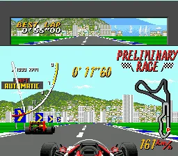 Sega Sports 1 gameplay screenshot on Genesis