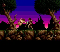 Shadow of the Beast II gameplay screenshot on Genesis