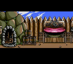 Shining in the Darkness gameplay screenshot on Genesis