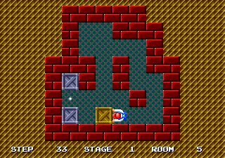 Shove It! The Warehouse Game gameplay screenshot on Genesis