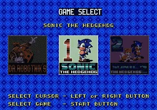 Sonic Compilation ~ Sonic Classics gameplay screenshot on Genesis