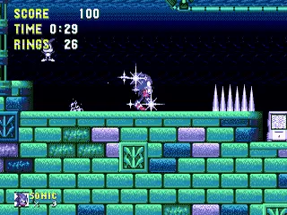 Sonic the Hedgehog 3 gameplay screenshot on Genesis