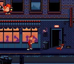 Spirou gameplay screenshot on Genesis