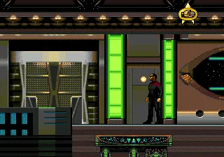 Star Trek: Deep Space Nine – Crossroads of Time gameplay screenshot on Genesis