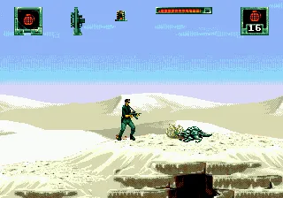 Stargate gameplay screenshot on Genesis