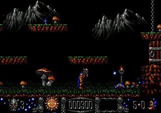 Stormlord gameplay screenshot on Genesis
