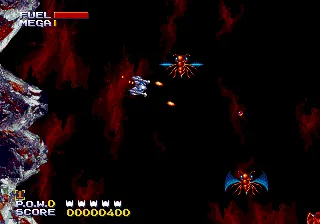 Sub-Terrania gameplay screenshot on Genesis